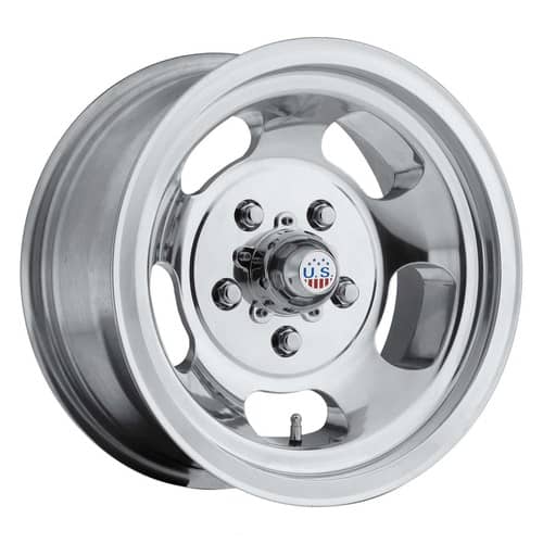 US Mags 2-Piece Indy U101 15x8 Blank 5 Lug -12 ET 72.56 CB Polished (U101158000-A)