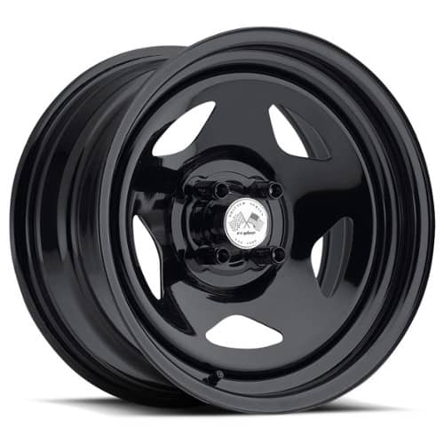 U.S. Wheel Star 021 16x7 4x114.3 0 ET 67.56 CB Black (021-7744BLK)