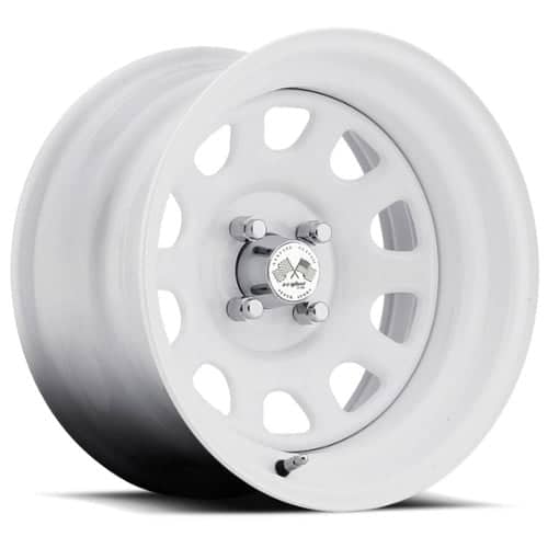 U.S. Wheel Daytona 022 15x7 5x114.3 6 ET 82.6 CB White (022-5712PW)