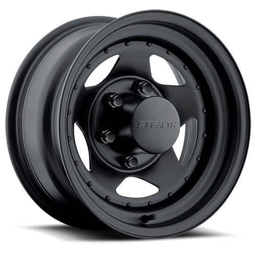 U.S. Wheel Star 304 15x7 6x139.7 -6 ET 108 CB Matte Black (304-5760)