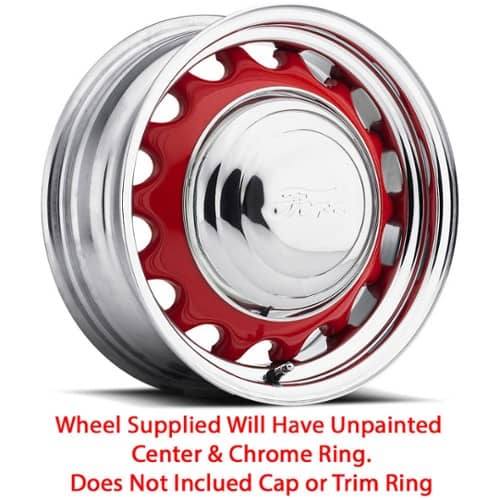 U.S. Wheel Artillery 556 15x6 6x139.7 6 ET 108 CB Raw/Chrome (556-5660)