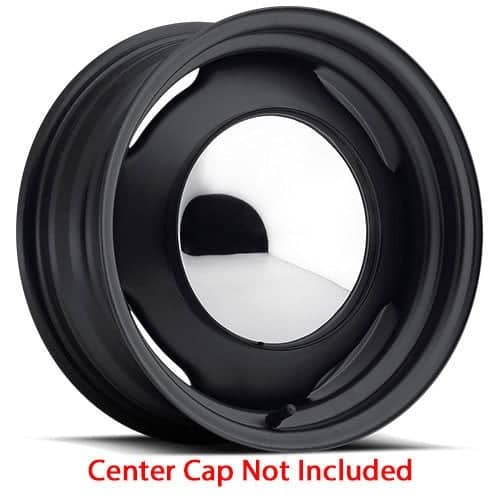 U.S. Wheel Chrysler OE 658 15x8 5x114.3 0 ET 73.1 CB Matte Black (658-5812450)