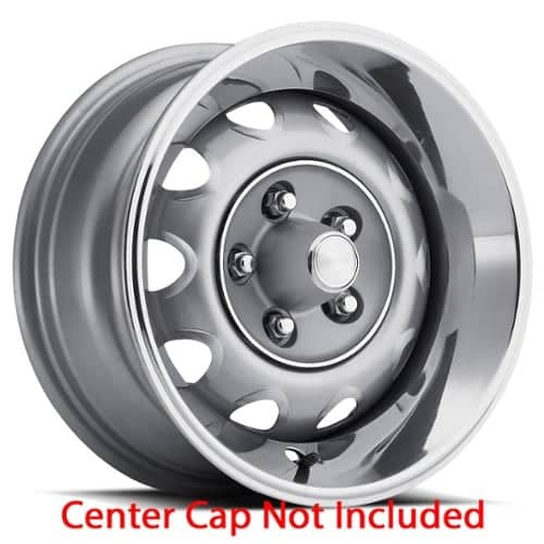 U.S. Wheel Chrysler Rallye 667 15x8 5x114.3 0 ET 71.6 CB Silver (667-5812)