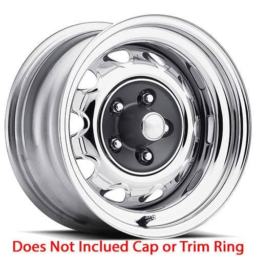 U.S. Wheel Chrysler Rallye 668 14x7 5x114.3 13 ET 71.6 CB Chrome (668-4712)