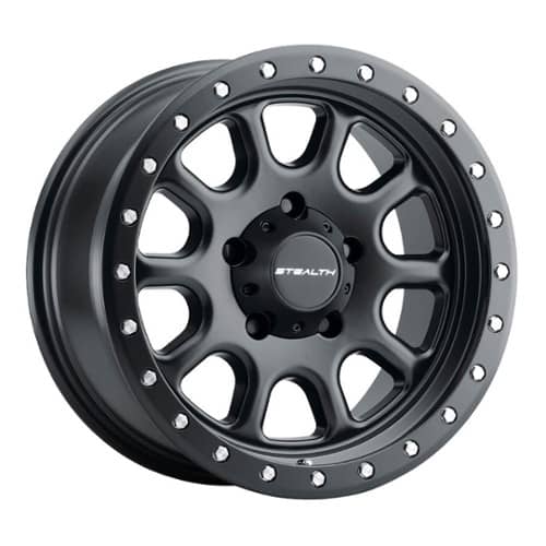 U.S. Wheel Aluminum Stealth 771BL Simulated Beadlock Matte Black (771-88550BL)