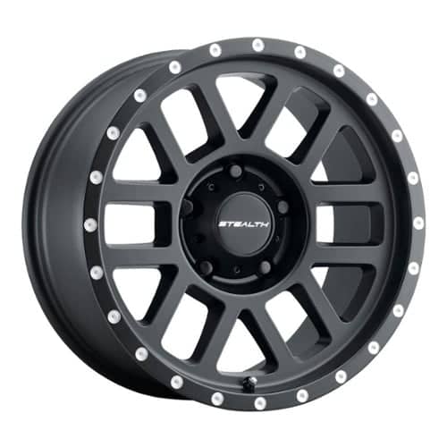 U.S. Wheel Aluminum Stealth (Series 772) 17x8.5 5x139.7 0 ET 108 CB Matte Black (772-88555)