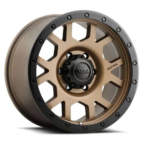 Ultra 113 The Boss 17x9 6x139.7 1 ET 106.1 CB Satin Bronze w/Satin Black Lip (113-7983BZ+01)