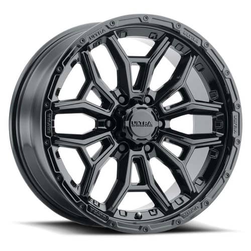 Ultra 126 Warmonger 6 17x9 6x139.7 12 ET 106.1 CB Gloss Black (126-7983BK+12)