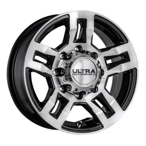 Ultra 052 Hangout Trailer Gloss Black w/Diamond Cut Face/Clear Coat (052-5665U)