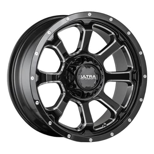 Ultra 219 Nemesis Gloss Black w/ CNC Milled Accents & Clear Coat (219-7880BM+35)