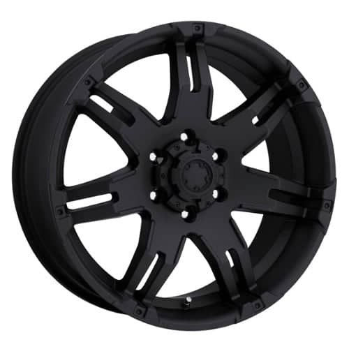 Ultra 238 Gauntlet 18x9 6x139.7 12 ET 106.1 CB Matte Black (238-8983B)