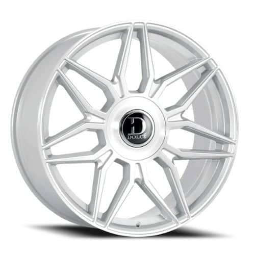 Dolce Verona 22x9.5 6x139.7 35 ET 66.6 CB Gloss Silver (VERONA-229500GSBF)