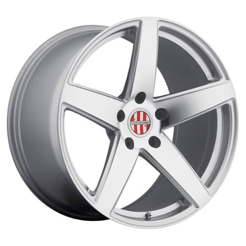 Victor Equipment Baden 19x11 5x130 55 ET 71.6 CB Silver with Mirror Cut Face (1911VIB555130S71)