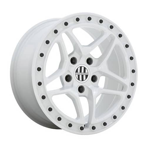 Victor Equipment Berg Gloss White with Black Bolts (1780BRG105130W71)