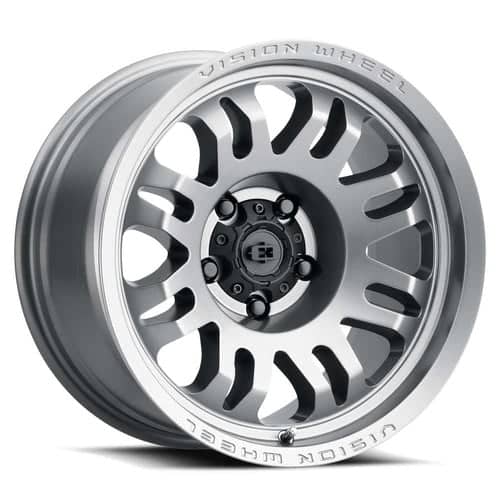 Vision 409 Inferno 17x8.5 6x114.3 0 ET 71.5 CB Satin Grey (409-7886SG0)