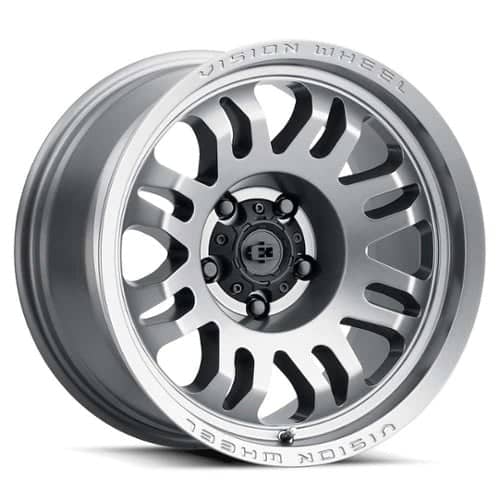 Vision 409 17x8.5 6x139.7 0 ET 110.0 CB Satin Grey (409-7883SG0)