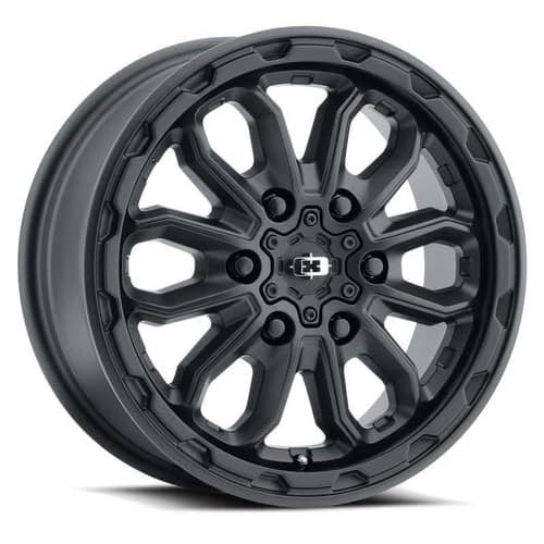 Vision 410 Korupt 16x6.5 6x130 45 ET 84 CB Satin Black (410-6663SB45)