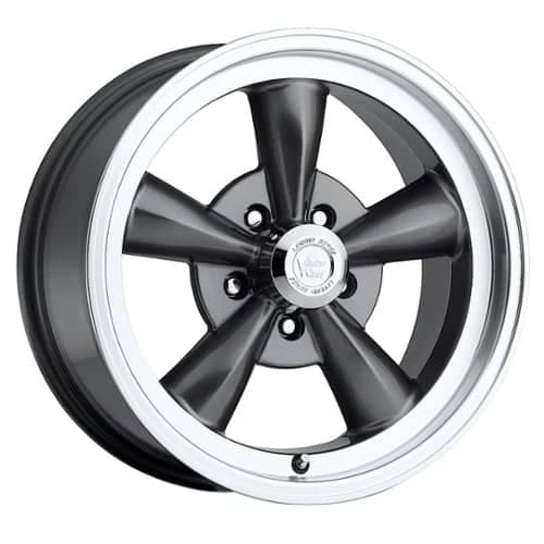 Vision 141 Legend 5 15x8 5x120.65 -19 ET 83 CB Gunmetal Machined Lip (141H5861GM-19)