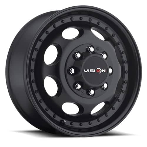 Vision 181Z Van Dually Front 16x6 8x170 115 ET 130.8 CB Matte Black (181Z6670MBF)