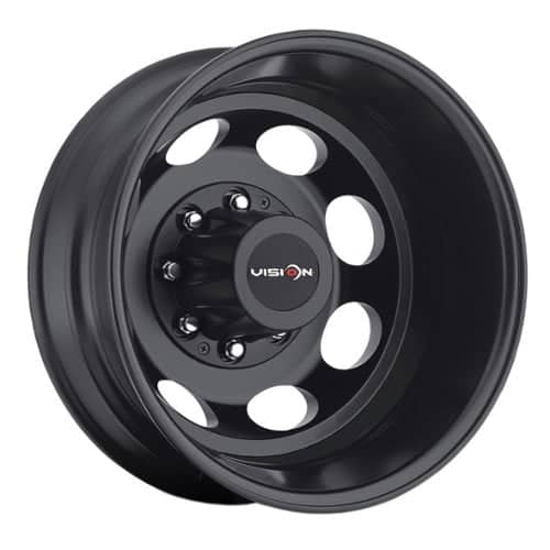 Vision 181NR Hauler Duallie Rear 19.5x6.75 8x170 -143 ET 125.2 CB Matte Black (181H9670MBRNR)