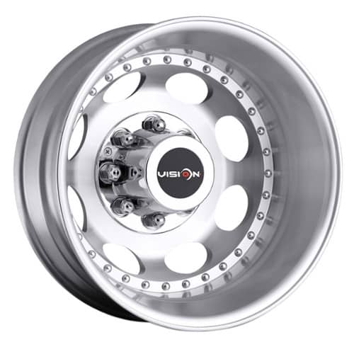 Vision 181 Hauler Duallie Rear 19.5x6.75 8x200 -143 ET 142.1 CB Machined (181H9680MR)