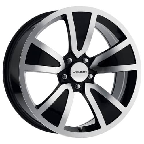 Vision 326 Shaker Gloss Black Machined Face (V326-2812GBMF32)