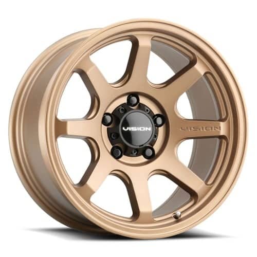 Vision 351 Flow 17x8 5x127 30 ET 78.1 CB Bronze (351-7873BZ30)