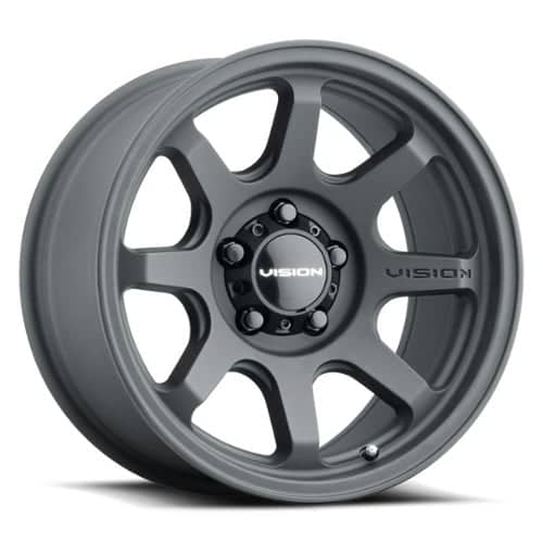 Vision 351 Flow 16x8 5x139.7 0 ET 110 CB Satin Black (351-6885SB0)