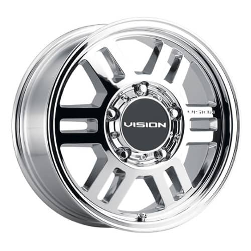 Vision 355 Overland 17x7.5 5x160 45 ET 106.1 CB Chrome (355-7775OEC45)