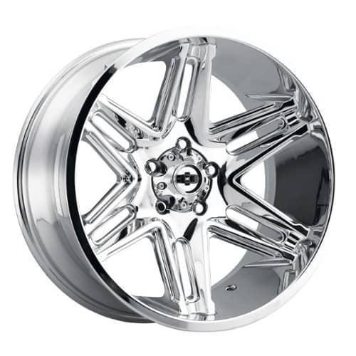 Vision 363 Razor 22x12 5x139.7 -51 ET 108 CB Chrome (363-22285C-51)