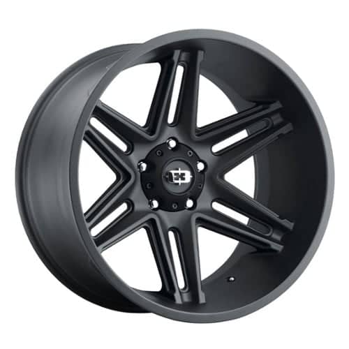 Vision 363 Razor 20x10 5x150 -25 ET 110.2 CB Satin Black (363-20050SB-25)