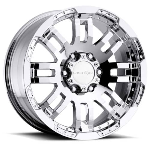 Vision 375 Warrior 16x6.5 5x130 45 ET 84 CB Phantom Chrome (375-6632PC45)