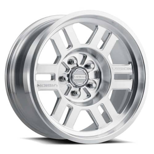Vision 398 F 18x9 8x165.1 -12 ET 130.8 CB Machined no Clear Coat (398FNBL8981MMR-12)