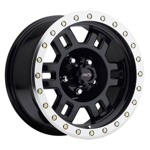 Vision 398 Manx Gloss Black Machined Lip (398-5873GBML-19)