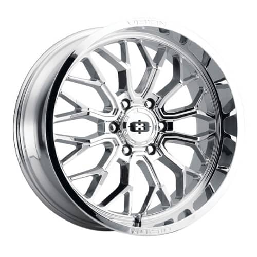 Vision 402 Riot 18x9 6x139.7 12 ET 106.2 CB Chrome (402-8983C12)