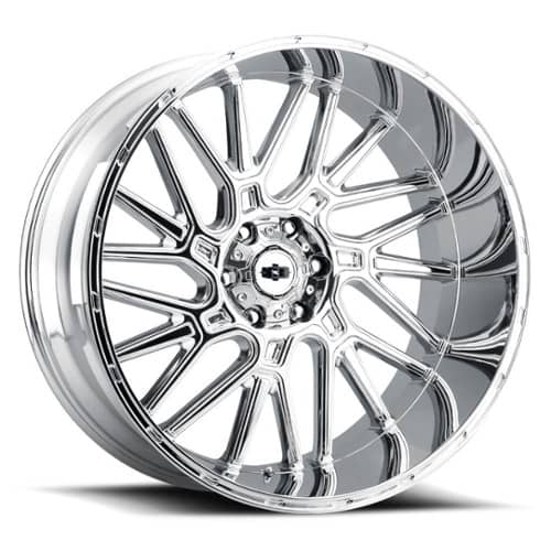 Vision 404 Brawl 24x12 5x139.7 -51 ET 108 CB Chrome (404-24285C-51)