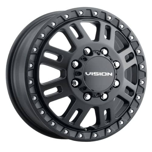 Vision 408 Manx2 Front 16x6 8x170 115 ET 125.2 CB Satin Black (408-6670SBF)