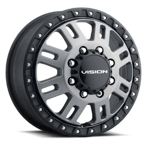 Vision 408 Manx 2 Dually Front Satin Gray (408A6681SGBLF)