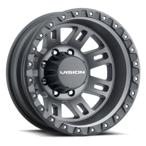 Vision 408 Manx 2 Dually Rear Satin Gray (408-7680SGBLR)