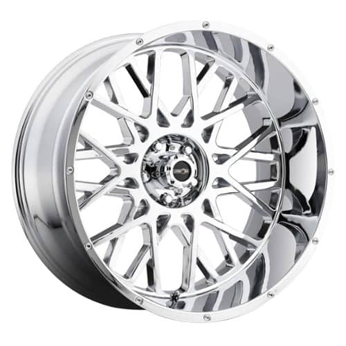 Vision 412 Rocker 20x9 6x139.7 10 ET 106.2 CB Chrome (412-2983C10)