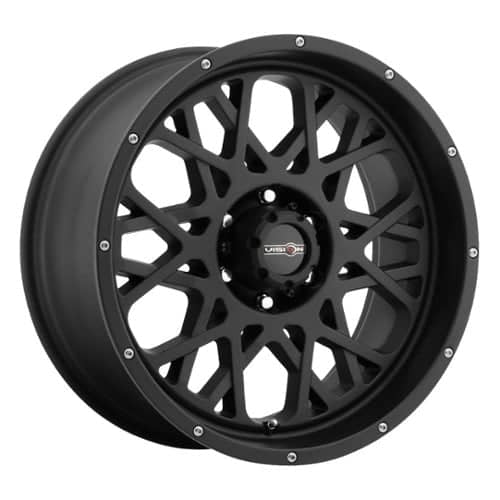 Vision 412 Rocker 18x9 5x150 12 ET 110.2 CB Satin Black (412-8950SB12)