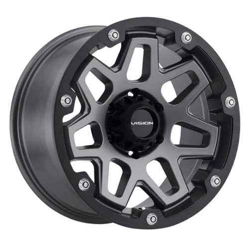 Vision Se7En 20x9 5x139.7 -12 ET 108 CB Satin Gray (416-2985SGSB-12)