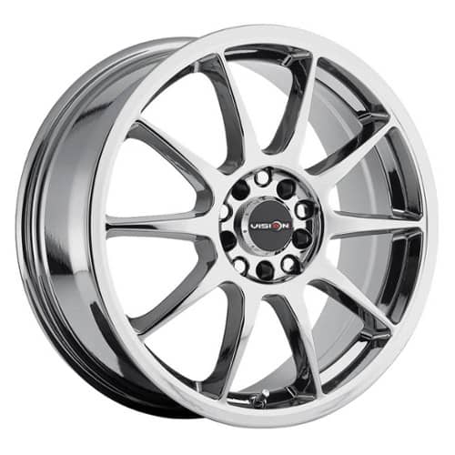 Vision Bane 15x6.5 5x100/5x114.3 38 ET 73.1 CB Chrome (425-5618C38)