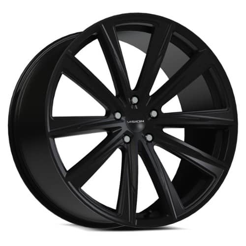 Vision 471 Splinter 20x9 5x112 25 ET 66.6 CB Satin Black (471V2945SB25)