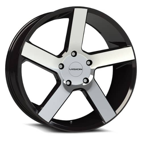 Vision 472 Switchback 20x9 6x135 30 ET 87.1 CB Gloss Black Machined Face (472V2936GBMF30)