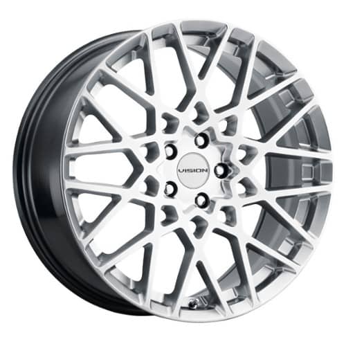 Vision 474 Recoil 17x8 5x114.3 38 ET 73.1 CB Hyper Silver (474-7865HS38)