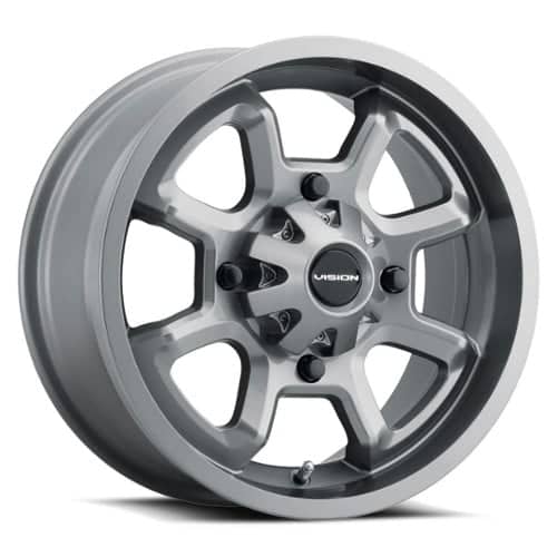 Vision 415 Bomb ATV 12x7 4x136 3 ET 110.5 CB Gunmetal (415-127136GM4)