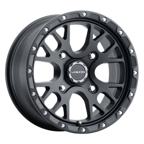 Vision 545 Rocker ATV 15x7 4x136 13 ET 111 CB Satin Black (545-157136SB44)