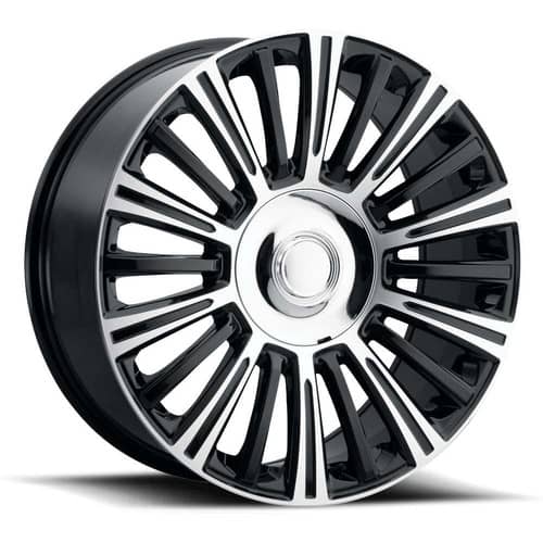 Voxx Replica ES4 22x9 6x135 28 ET 87.1 CB Gloss Black Machined Face (ES4229600928GBMF)