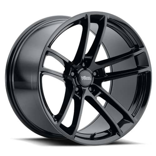 Voxx Replica Hellcat Widebody 2 20x9 5x115 20 ET 71.6 CB Gloss Black (CW2290511520GB)